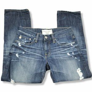 Big Star Taylor Boyfriend Jeans Cropped Size 26